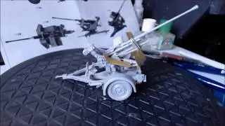 Trumpeter flak 37 in 1/35 scale Build