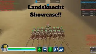 Landsknecht Showcase+Gameplay| Roblox Warlords