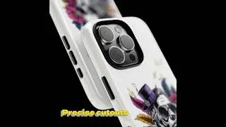 Vibrant Design Tough Phone Case | Dual Layer Protection & Stylish Accessory..