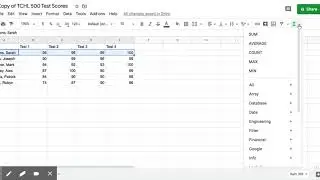 Using Function Average in Google Sheets