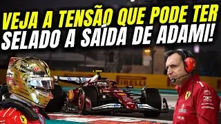 Hamilton: O di&aacute;logo TENSO que pode ter selado a SA&Iacute;DA de Adami / F1