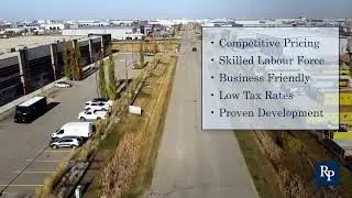 CREATIVE Promo Marketing Demo - Leduc Business Park Drone Video