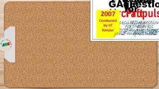 2007 Solved GATE Aerospace Questions for Aircraft Propulsion