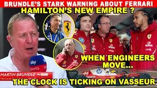 Martin Brundle EXPOSES Hamilton's NEW EMPIRE as Vasseur URGENTLY RECRUITS TOP F1 TALENT for Ferrari
