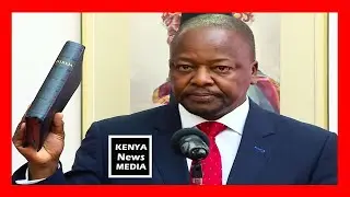 Mutahi Kagwe takes over as Cabinet Secretary of Health Ministry
