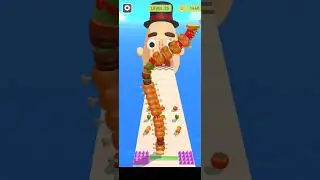 Sandwich Runner Game Level 25 #sandwichrunner #runnergames  #shorts