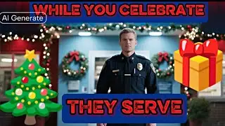 &ldquo;A Policeman&rsquo;s Christmas: The Untold Sacrifices Officers Make During the Holidays 🎄🚔&rdquo; #christmas #ai