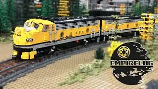 LEGO Trains at Brickworld Chicago - Part 1 (EmpireLUG Layout)