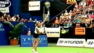 Monica Seles vs. Virginia Razzano Perth 2002 RR ❤️🎾❄️🆕