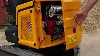 mini bagr BAUGARDEN BG910 video