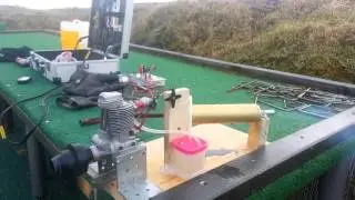 OS91 FS 15cm3 4 Takter Testlauf