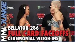 Bellator 286 Full Fight Card Faceoffs In Los Angeles