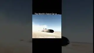 World's Fastest Car vs ....