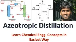 Azeotropic Distillation Basics@Chemical Mahi