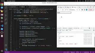 Разбор проекта игра Города на JavaScript