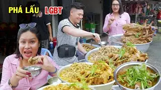 Độc lạ chàng trai LGBT bán phá lấu để trong nầu lẩu - DIVA Cát Thy - Ẩm thực Cha Rồng