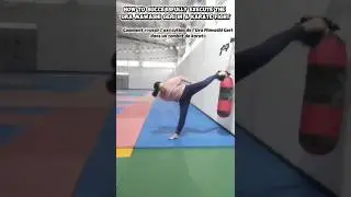 How to successfully execute the Ura Mawashi Geri in fight  #europe#kirasmethod#america #karate#short