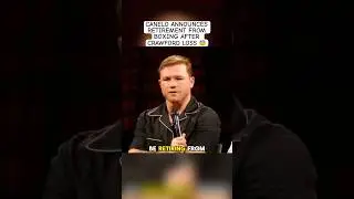 &ldquo;I&rsquo;m Retiring&rdquo; - Canelo Post Fight Interview Press Conference - Crawford vs Canelo