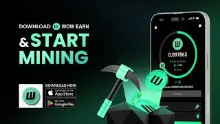 WOW EARN ($WOW) Free Mobile Mining App WOWEARN #crypto #earningapp