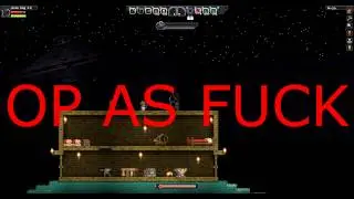 Starbound - The power of the Broken Patch - Iron bow VS UFO
