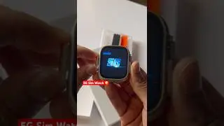Unboxing S8 Ultra 5G Sim Smartwatch Honest Review 🚀😱 #shorts