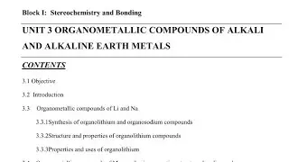 Organolithium| Organosodium| Grignard Reagent