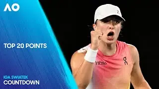 Iga Swiatek's Top 20 Points | Australian Open