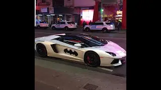 Child battling cancer surprised by the NYPD & Batman
