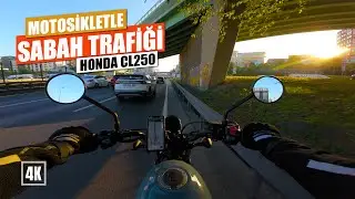 Motosikletle İşe Gitmek - Ride to Work - Honda CL250