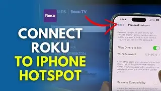 How To Connect Roku To iPhone Hotspot (Mobile Connection)