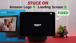 Fix- Echo Show 10 Stuck on Amazon Screen! [Logo]