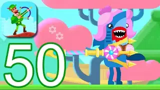 Bowmasters - Gameplay Walkthrough Part 50 - Shark The Sea Princess (ios,Android)