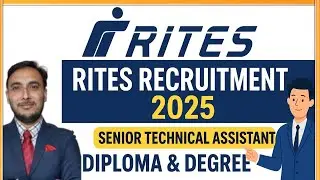 RITES Recruitment 2025 || Diploma Jobs || Contract Basis Job