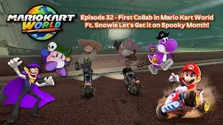 Mario Kart World Online Matches Part 32 Snowie's Collab invite to Mario Kart World! #shorts