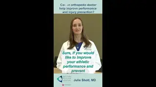 Can an orthopedic doctor help improve performance and prevent injury?