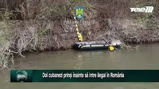 Doi cubanezi au fost prinși la Golaesti după ce au traversat Prutul cu o barca pneumatica