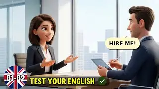 NAIL YOUR INTERVIEW! 💼 Job Interview English & Confidence Tips (B1-B2)
