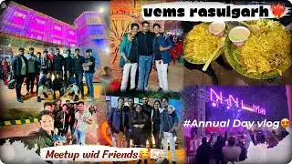 Annual Day at V.E.M.S Rasulgarh🤩| Friends Meetup at School Visit after 3 years🥺❤️|Twinzone Vlogs💕