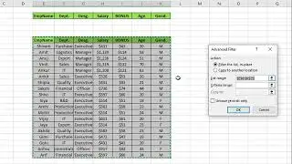 Advanced Filter with using macro in excel💪#exceltricks #exceltips