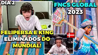 PERSA e DIGUERA ELIMINADOS!😭 MELHORES MOMENTOS da FNCS GLOBAL DIA 2 da live do SUETAM