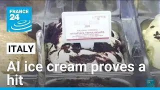 AI-created ice cream flavours prove a hit &bull; FRANCE 24 English