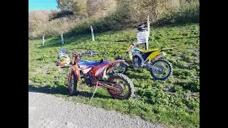 Suzuki RMZ250 Enduro Crash Fail