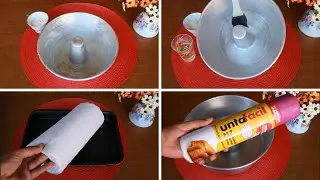 7 MANEIRAS DE UNTAR A SUA FORMA DE BOLO I SEU BOLO NUNCA MAIS VAI GRUDAR I Polly Belem