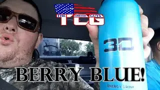 Trying 3D Energy Berry Blue! (Energy Drink Monday) Energy Drink Review | TheCombustionGuys