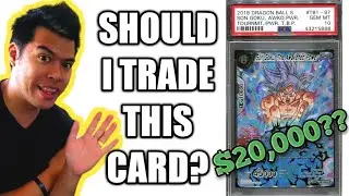 Сколько стоит *THE WAKENED POWER GOKU PSA 10*? Текущая стоимость против потенциальной стоимости *DBS BEST CARD*