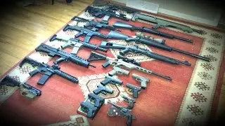 HUGE Airsoft AND REAL Firearm Collection! March! 2016!!!