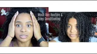 Wash Day Routine with Deva Curl | Deep Conditioning