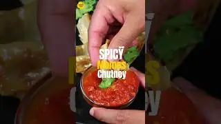 Street Style Momos Chutney | Spicy Momos Chutney | Chef Girish Joshi |#shorts
