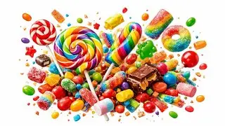 Satisfying Video ASMR Lollipops Chocolate and Candy Gummy Candy Unboxing Video Most Popular Candy #3