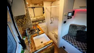 VAN TOUR | NEW 2021 Ram Pro Master 2500 | Van Conversion Full Walkthrough w/ Shower
